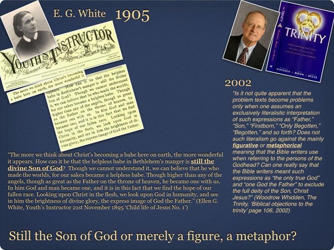 Ellen White and Woodrow Whidden and The Trinity