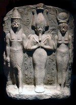 Osirus, Horus and Isis Trinity