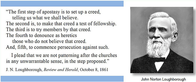 The Bible our only creed