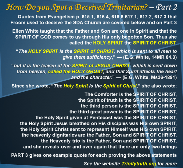 How do you Spot a Deceived Trinitarian Part 2