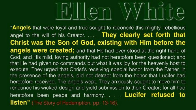 Ellen G. White Son of God