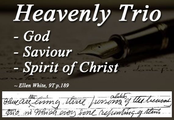 Heavenly Trio from Ellen White