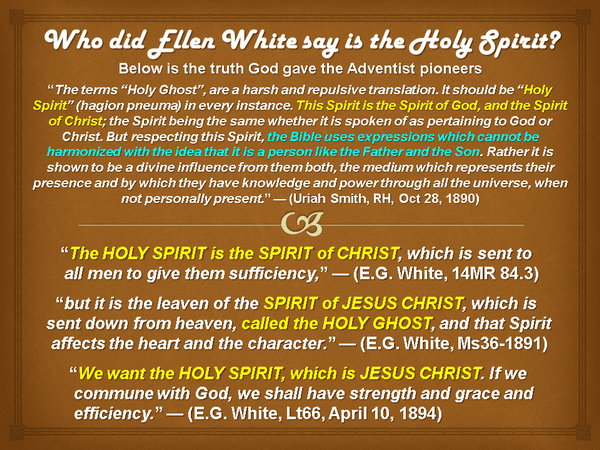Holy Spirit is the Spirit of Christ