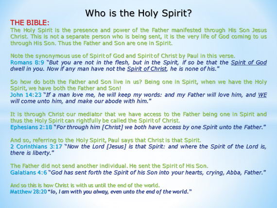 Holy Spirit Bible