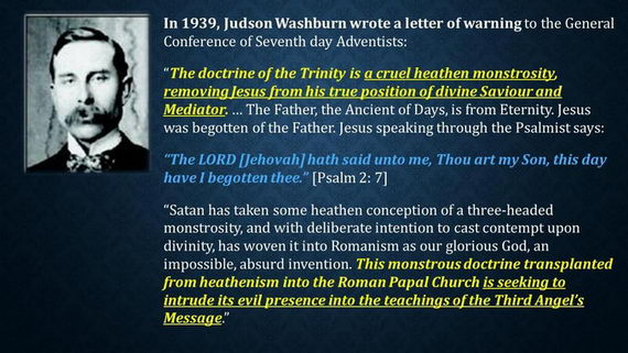 J.S. Washburn Catholic Trinity in the SDA Church