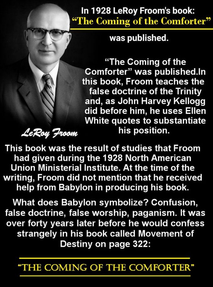 LeRoy Froom Coming of the Comforter