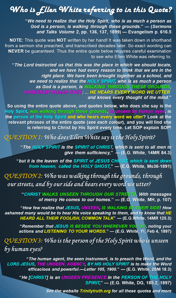 Holy Spirit is as much a person as God is a person 2