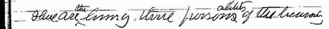 Ellen White letter - three living personalities