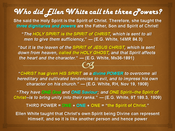 Three powers and dignitaries