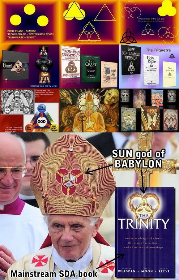 Triquetra and the Trinity amd sun worship