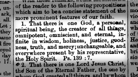 SDA Year Book non-Trinitarian beliefs